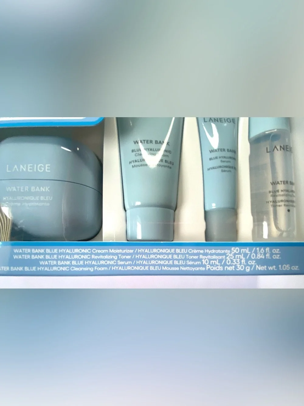Laneige Water Bank Skincare Set Gift Set Multi Piece Kit Hydrating Korean Beauty - Picture 3 of 3
